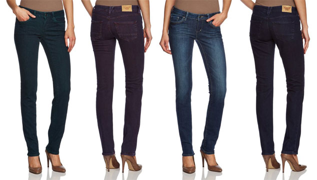 ESPRIT Damen Röhren Jeans