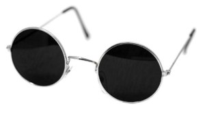 John Lennon runde Sonnenbrille