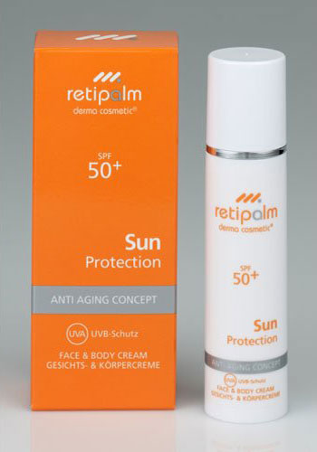 Sun Protection SPF 50+ Face & Body Cream Retipalm Derma Cosmetic