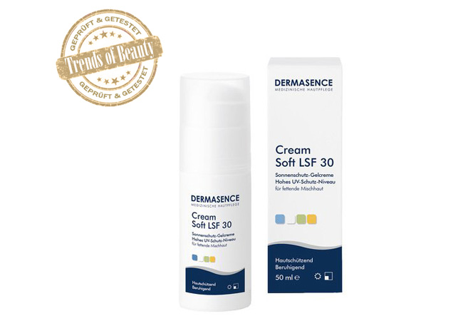 Gesunde Haut mit System – DERMASENCE Cream Soft LSF 30