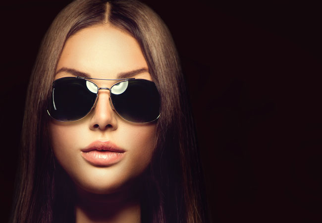 Modische Brillentrends: Runde Sonnenbrille